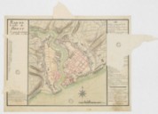 Plan de la ville de Brest  A.-F. Frezier. 1754
