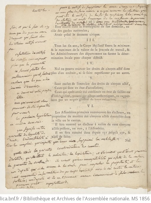 Manuscrits De La Bibliothèque Et Archives De L'Assemblée Nationale ...