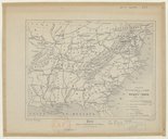 Carte du théâtre de la guerre aux Etats-Unis (1861-1865)  C. Périgot. 1865