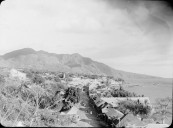 Guadeloupe. Basse-Terre, vue du Nord ; le Houelmont et le Caraïbe. A. Salles. 1899