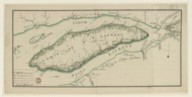 Carte du Comté de St Laurent dans la Nouvelle France mesurée tres exactement en 1689 par le Sieur de Villeneuve ingénieur du Roy  R. Villeneuve. 1689