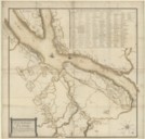 Carte des Environs de Quebec en La Nouvelle France Mezuré sur le lieu 1686