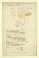 Extrait du plan de la ville de Québec sur l'original G. Chaussegros de Léry. 1720 
