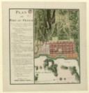 Plan du Port-au-Prince pour servir au projet général de sa deffense par mer et à la construction indispensable des bâtiments nécessaires au service du Roy. 1751