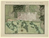 Plan de la ville, des rades et des environs du Port-au-Prince, dans l'isle Saint-Domingue. R. Phelipeau. 1785