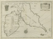 Isle de la Guadeloupe Scituée à 16 Degrez de Lat. Septentrionale. 1600-1699