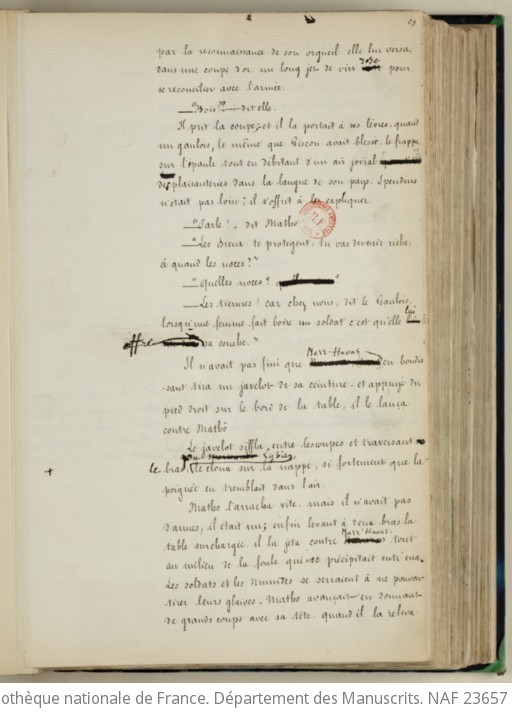 Œuvres Manuscrites De Gustave Flaubert (manuscrits Définitifs, Avec ...