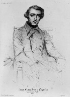 Alexis Charles Henry de Tocqueville. Représentant du Peuple  T. Chasseriau. 1848 