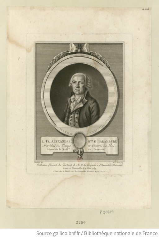 L.Fr. Alexandre, B.on D'Harambure : Maréchal Des Camps Et Armées Du Roi ...