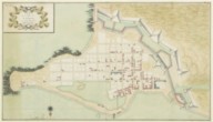Plan de la ville de Louisbourg en l'Isle Royale  1758