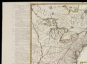 Carte des Etats-Unis de l'Amérique Suivant le Traité de Paix de 1783  1784