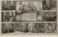      L'idée de la paix conclue entre les Hauts alliés et les françois dans la ville d'Utrecht le 11 avril et ratifiée le 12 mai 1713