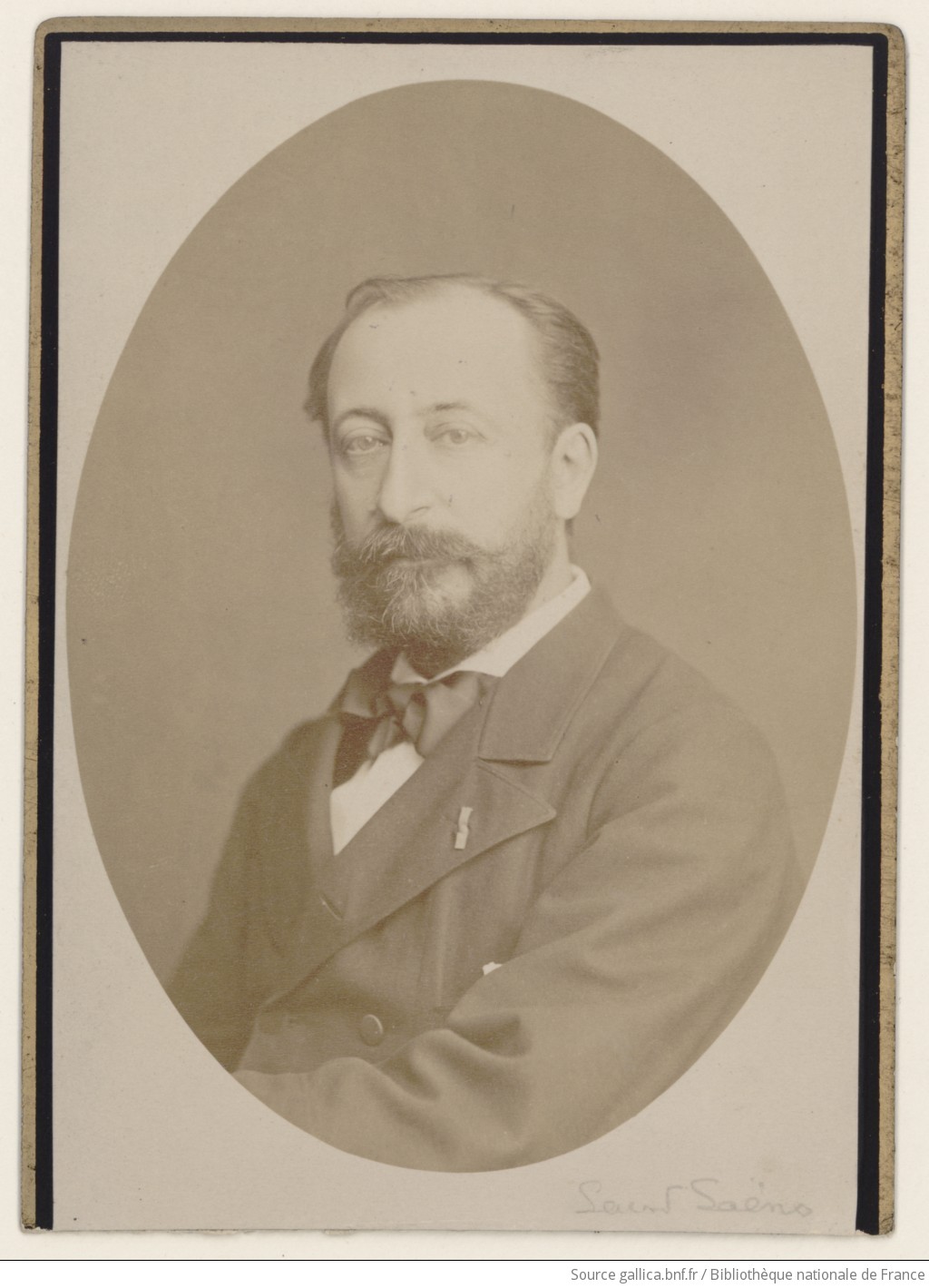 Camille Saint-Saëns / cl. Dagron, Paris