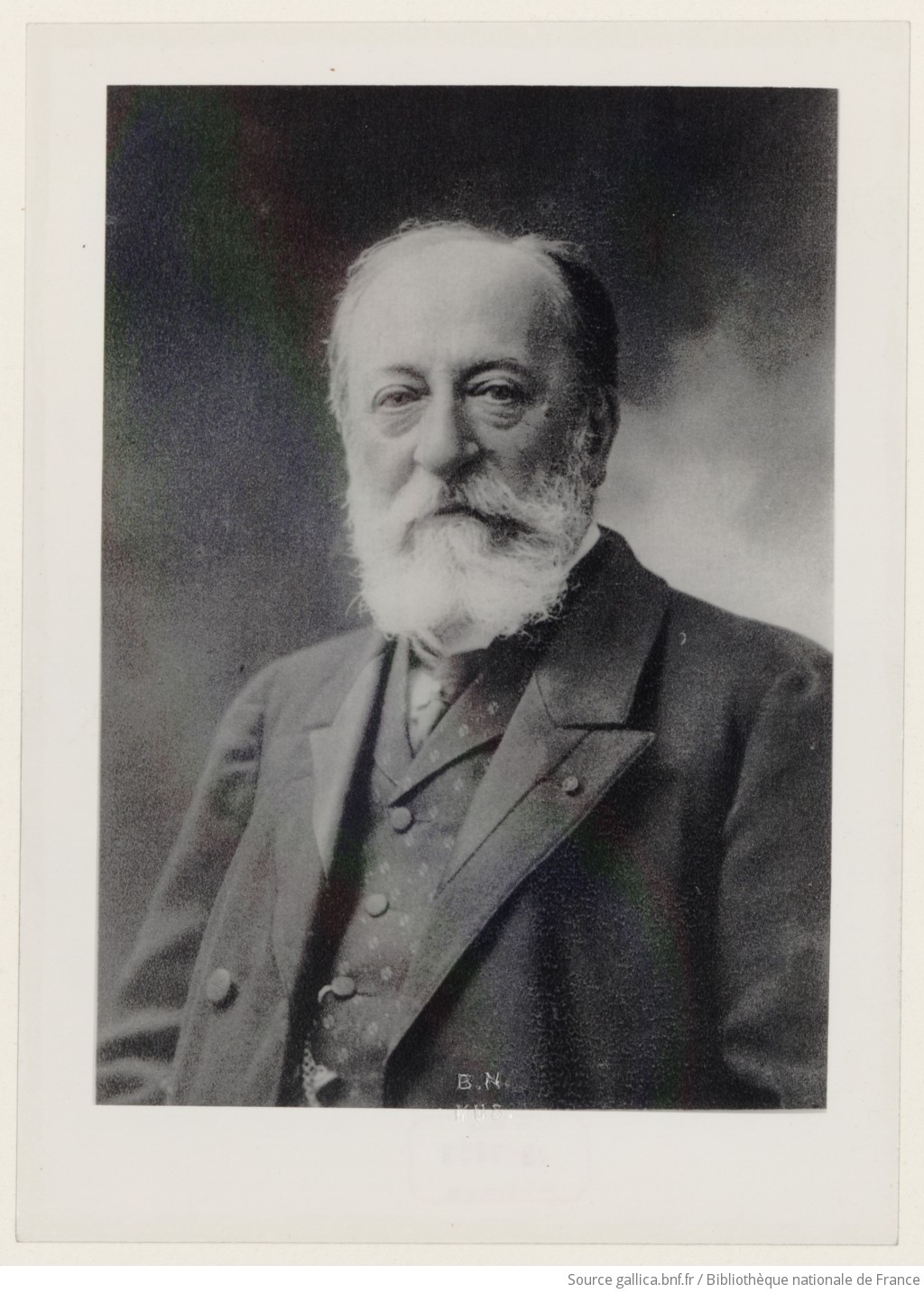 [Camille Saint-Saëns] / [reprod. d'une photogr. de ca 1910]