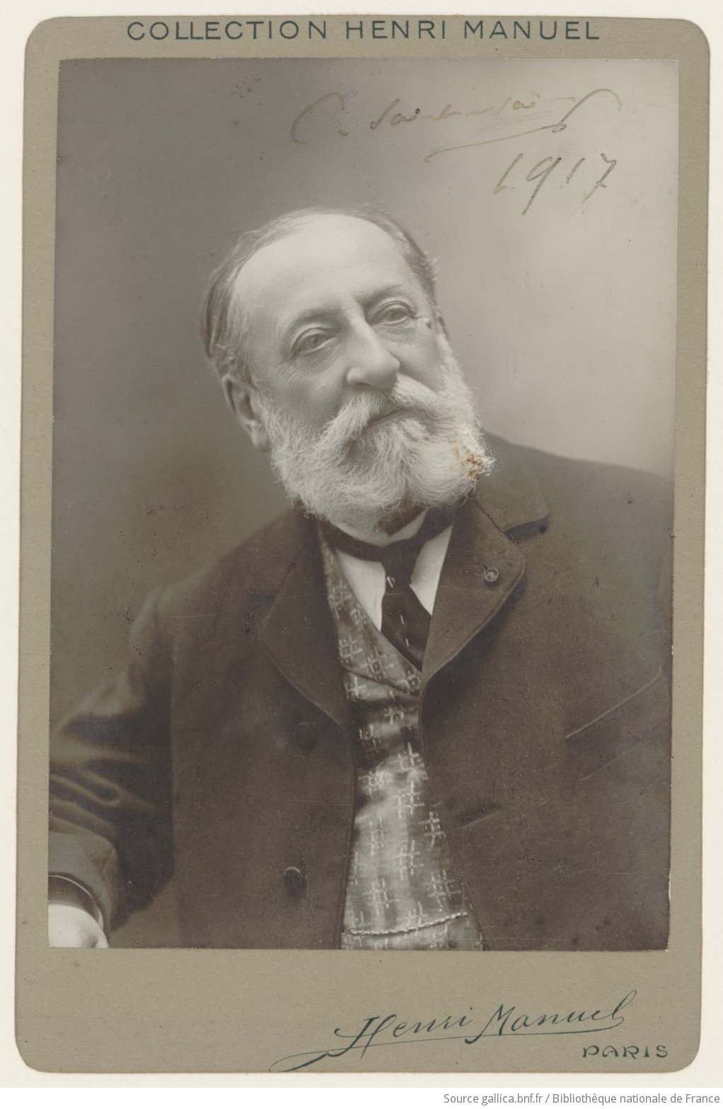 C. Saint-Saëns / Henri Manuel, Paris