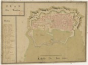Plan de Toulon. Dambreville  1777