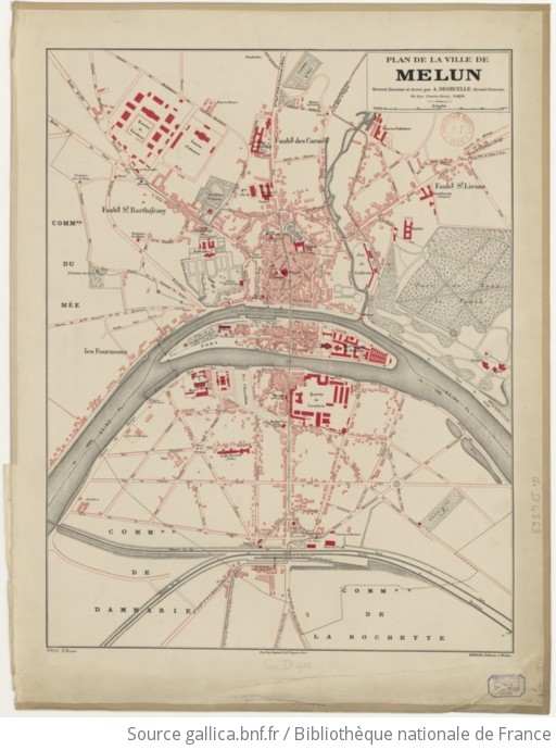 plan de melun