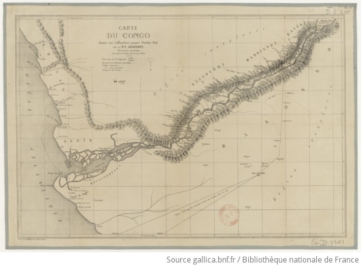 Carte du Stanley-Pool  Digital Collections at the University of