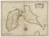 Isle de la Guadeloupe. A, Peyrounin. 1750