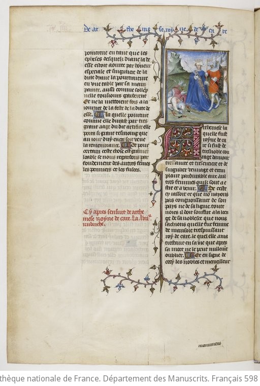 Giovanni Boccaccio, De Claris mulieribus, traduction anonyme en ...