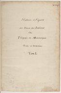 Histoire et figures des dieux des Indiens ou Théogonie des Malabariquais. A.P. Porcher des Oulches. 1727-1758