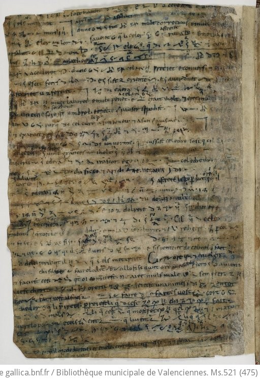 Manuscrits De La Bibliothèque De Valenciennes Heraclides Incipit Liber Qui Appellatur