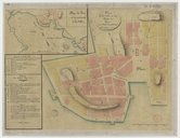 Plan de la Ville de la Pointre à Pitre, Située en l'Ile Gde Terre, Guadeloupe. Levée et dessinée en 1775 par C.F. Nassau. 1775