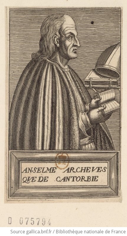 [Recueil. Portraits De Saint Anselme De Cantorbery] | Gallica