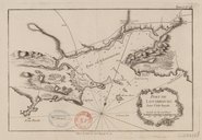 Port de Louisbourg dans l'Isle Royale  J.-N. Bellin. 1764