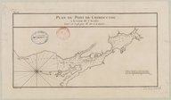 Plan du port de Chibouctou à la coste de l'Acadie  J.-B. de Chabert. 1746