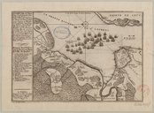 Québec, ville de l'Amérique septentrionale dans la Nouvelle France avec titre d'eveché H. Van Loon. 1694