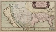 Le Nouveau Mexique et la Floride tirées de diverses cartes et relations N. Sanson. 1656