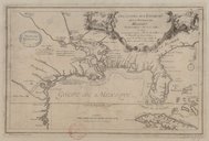 Les costes aux environs de la rivière de Misisipi découvertes par Mr de la Salle en 1683  N. de Fer. 1705