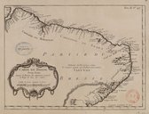 Carte du Brésil Prem. partie depuis la Rivière des Amazones jusqu'à la Baye de Tous les Saints  J.-N. Bellin. 1764