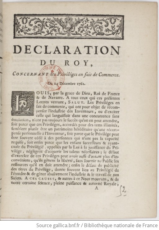 Fiche n° 27. La promotion de l'idée d'unité juridique nationale ➁ : la  législation royale (à partir du XVIe siècle)