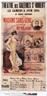 Théâtre des Galeries de St-Hubert, le samedi 9 juin 1894 et jours suivants. Madame Sans- Gêne, représentations données par Mme Réjane [...]  E. Ogé. 1894