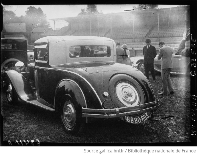 Parc des Princes : concours d'élégance Citroën, Citroën, arrière ...