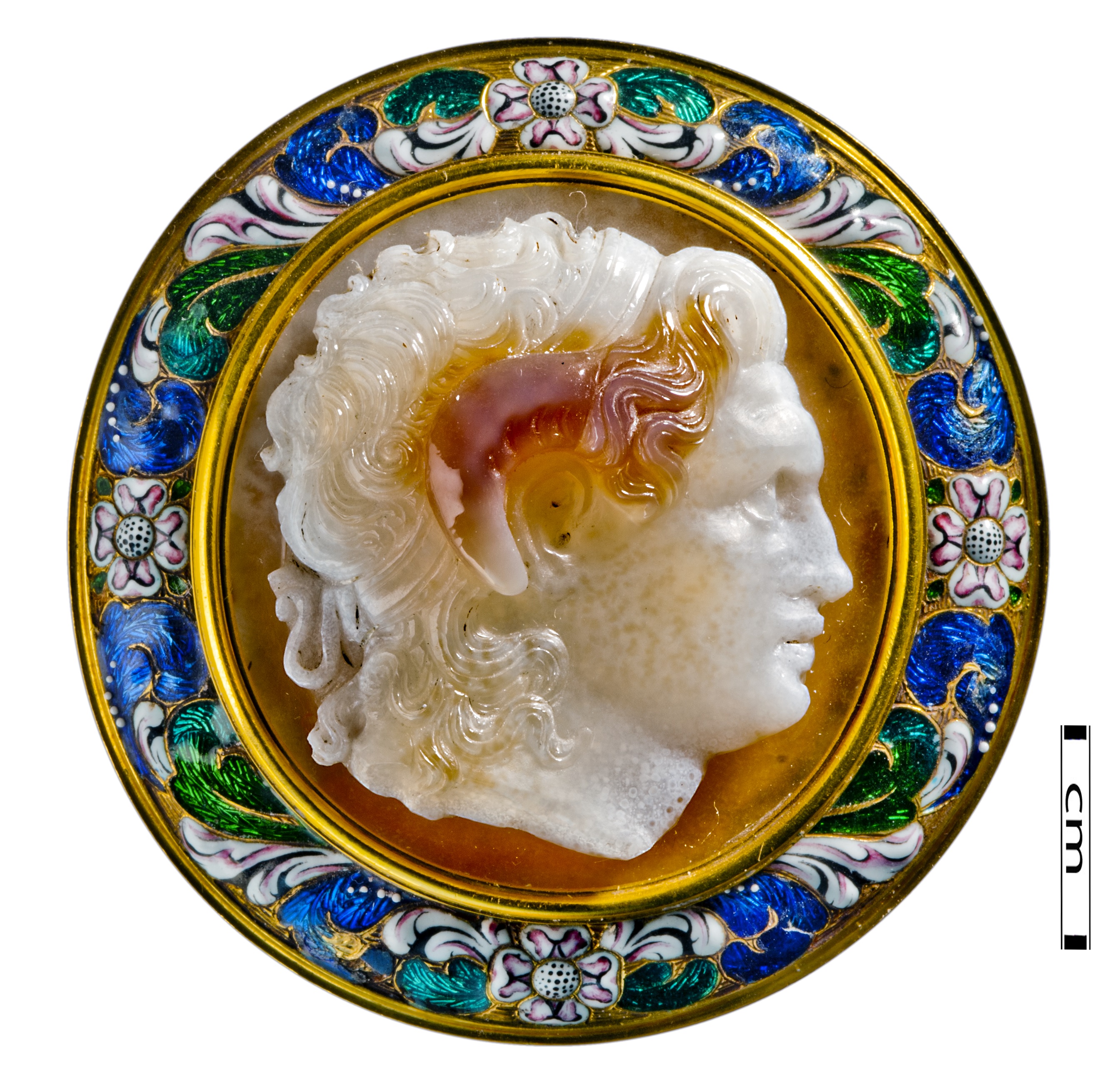 Assiette en céramique rose I Motifs dentelles portugaises – Luisa