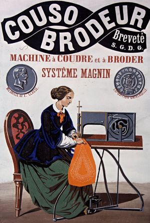 L'histoire de la machine à coudre - 🧵Coursdecouture.org🪡