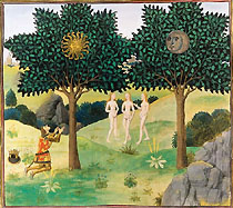 Les arbres du Soleil et de la Lune, Chroniques d'Alexandre, Jean Wauquelin, 1448-1449