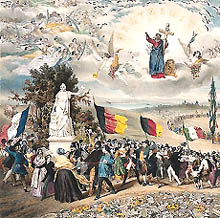Le Pacte, Rpublique universelle, dmocratique et sociale, Frdric Sorrieu, 1848