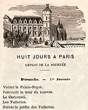 Paris  l'oeil, guide pratique de l'tranger, 1862
