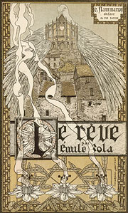 Couverture du Rve illustr par Carlos Schwabe, 1892 - 1893