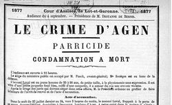 Accéder à la page "Affaire du Crime d'Agen (1877)"