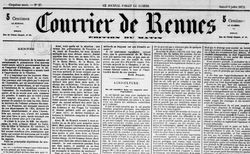 Accéder à la page "Courrier de Rennes"