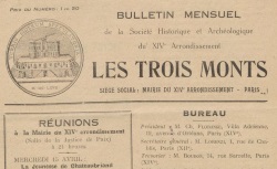 Accéder à la page "Société d'histoire et d'archéologie du 14e arrondissement de Paris"