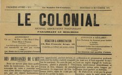 Accéder à la page "Colonial (Le) (Pointe-à-Pitre, Guadeloupe)"