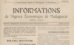 Accéder à la page "Informations de l'Agence économique de Madagascar"