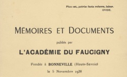 Accéder à la page "Académie du Faucigny (Bonneville)"