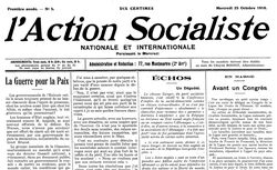 Accéder à la page "Action socialiste nationale et internationale (L')"
